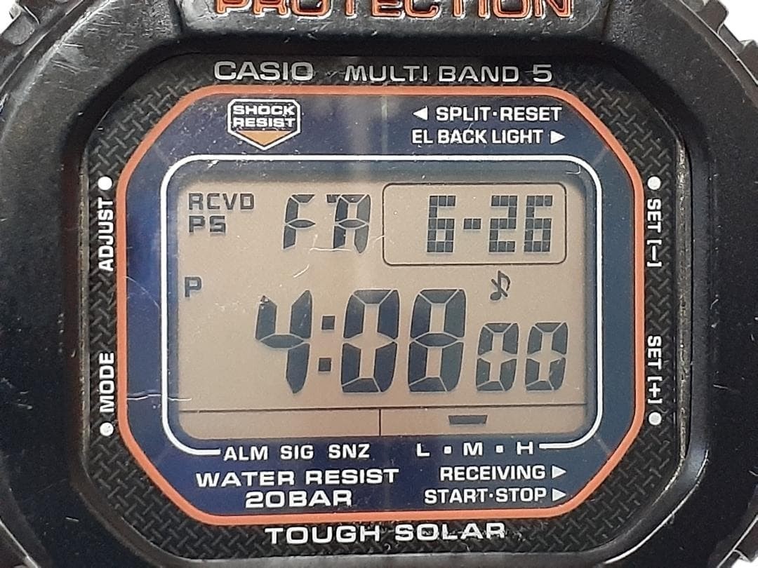 CASIO G-SHOCK GW-M5600R Rescue Orange Tough Solar Radio-Controlled Watch Custom