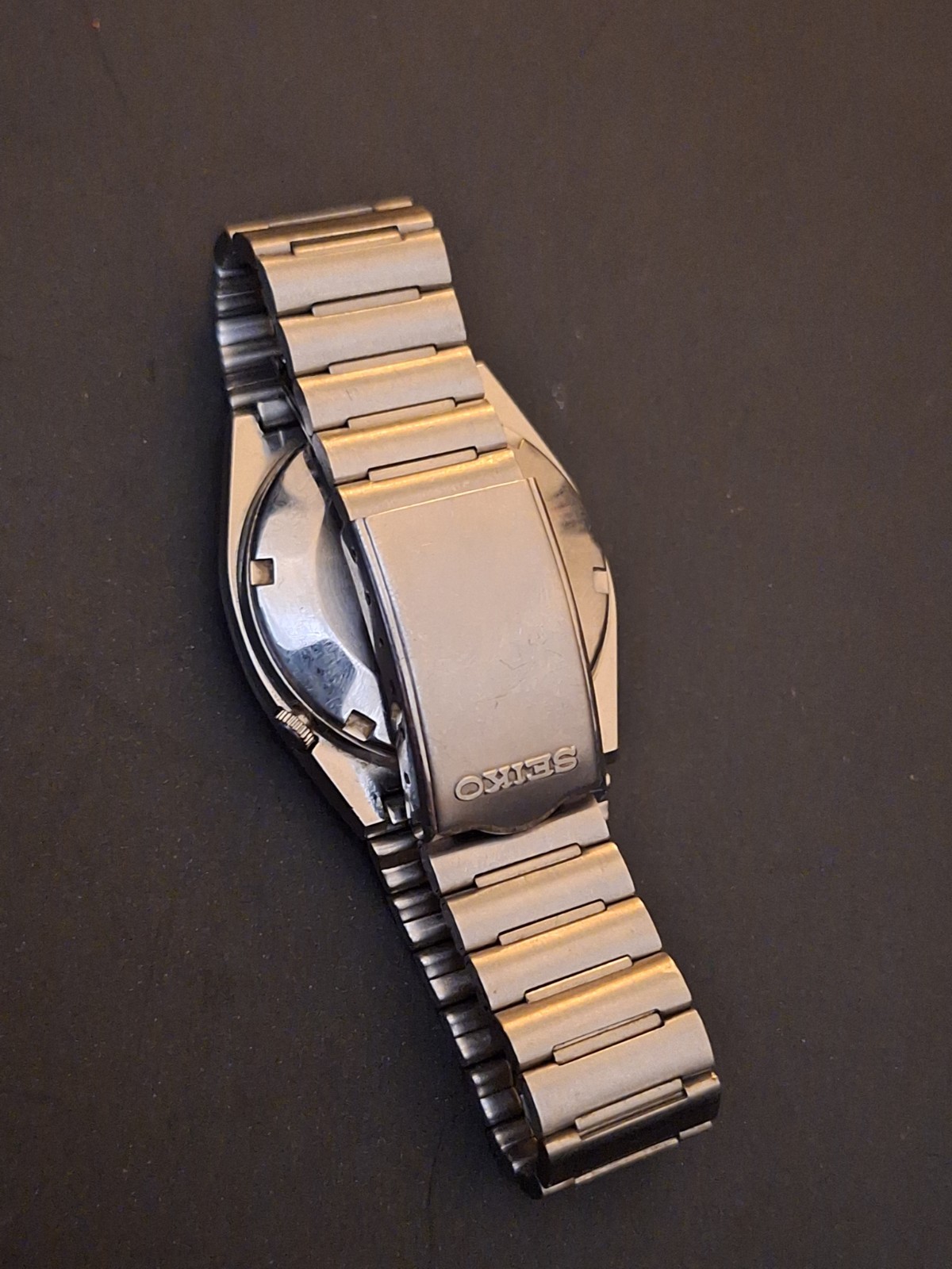 1970s TV Dial Seiko, Clean And Orginal, Arabic/English Day Variant.