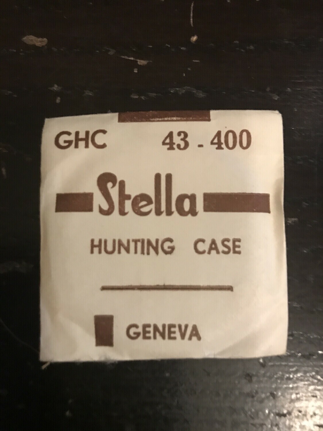 Stella GHC Hunting Case Crystal 40.0mm (size 43) – New