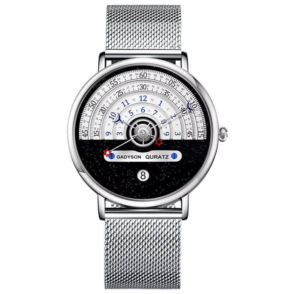GADYSON Men’s Quartz Watch Alloy Band Arabic Numerals Auto Date CE Certified