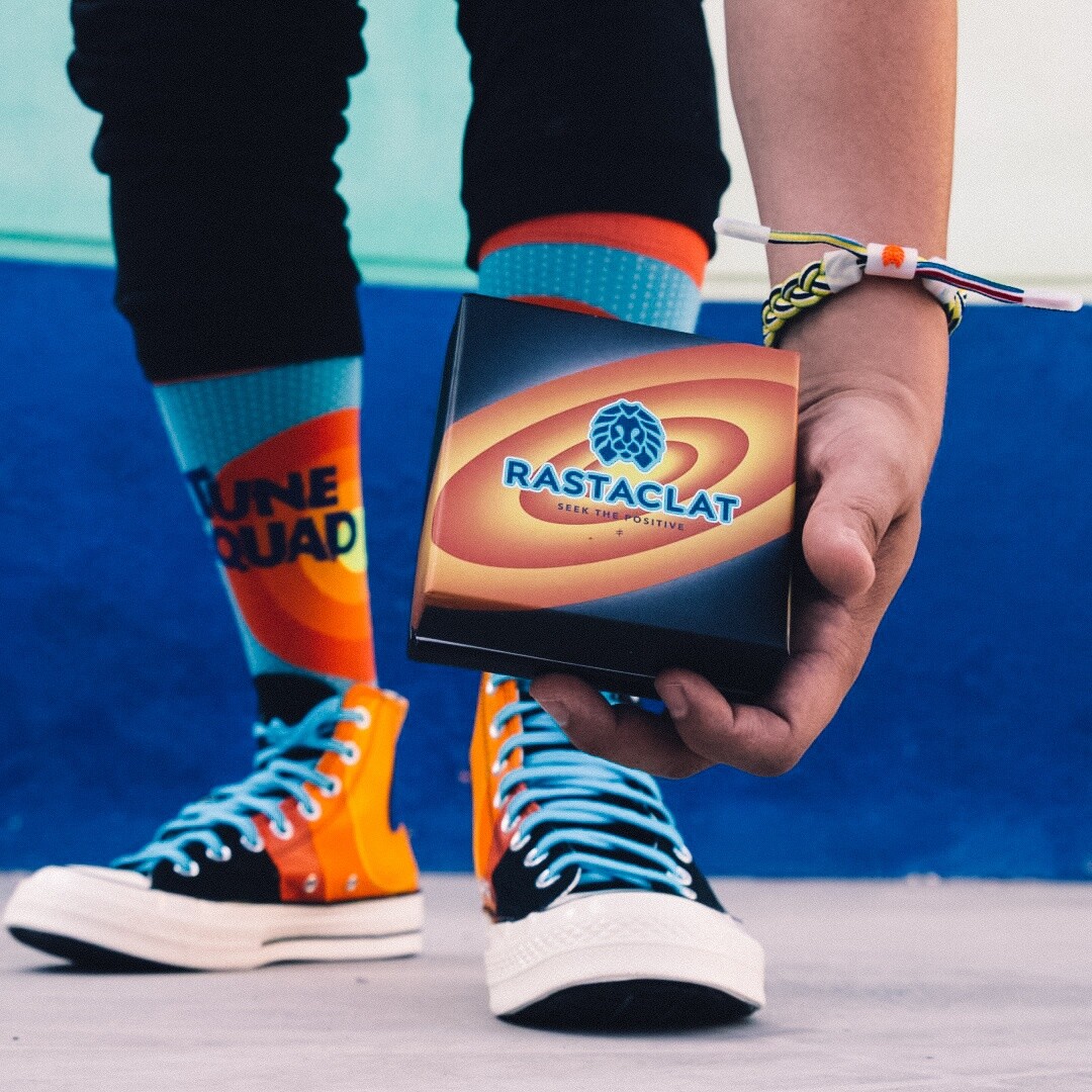 Brand New RASTACLAT Space Jam Buggin Shoelace Bracelet