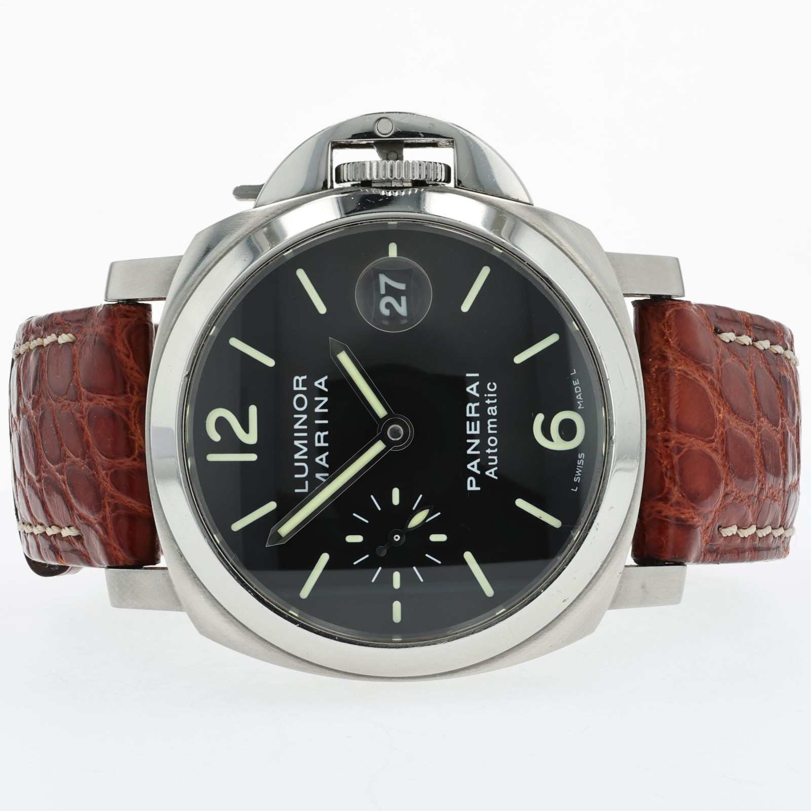 Panerai Luminor Marina Automatic Black Dial Stainless Steel 40mm PAM00048