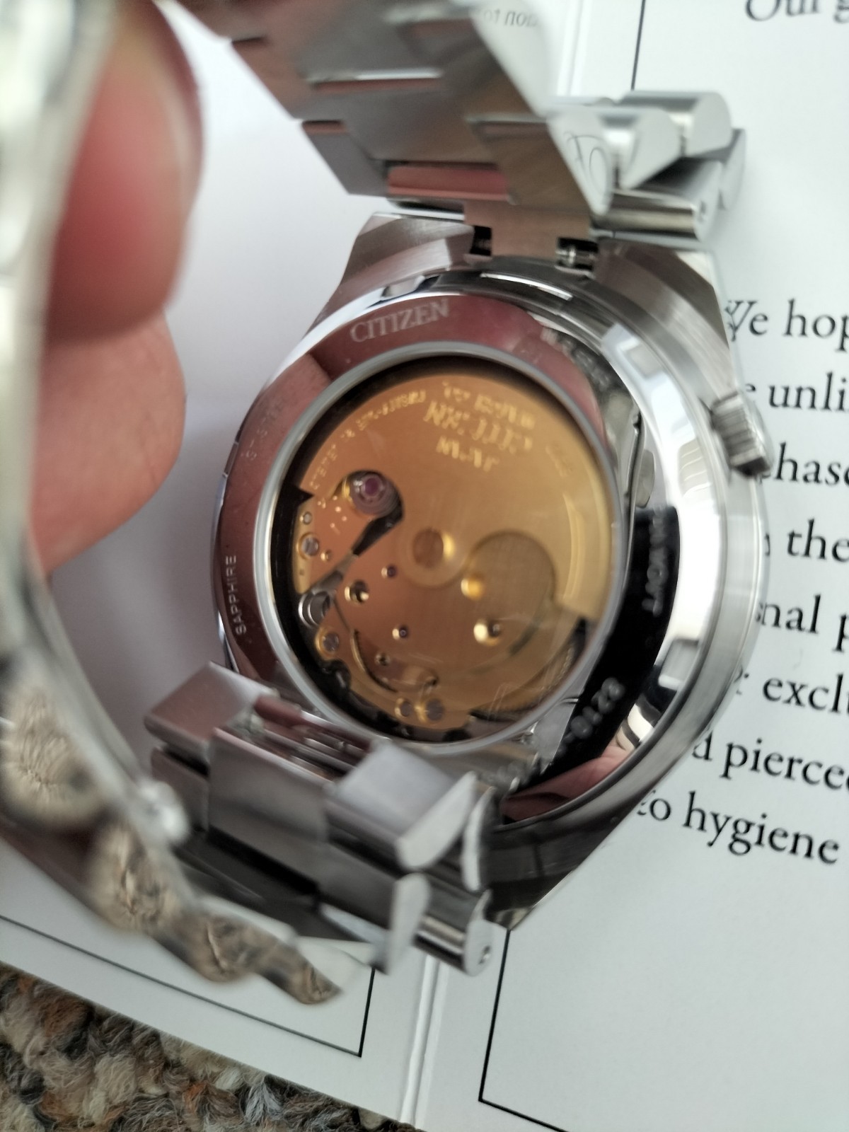 The Citizen Tsuyosa Automatic Yellow Dial Worn twice With Receipt basically NEW