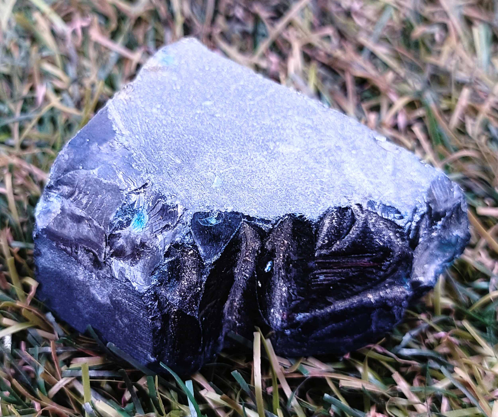 Natural Certified 630Ct Cambodia Deep Blue Zircon Uncut Rough Loose Gemstone AKC