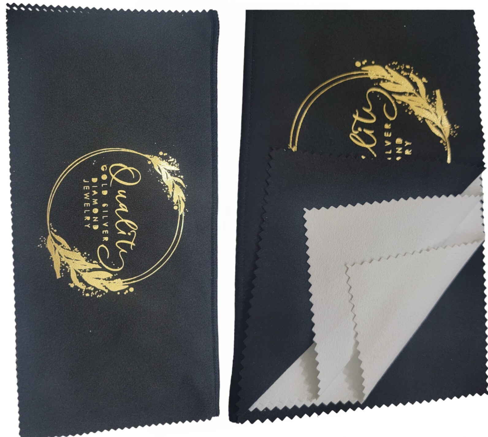 Sterling Silver And Gold Jewelry Polishing Cloth Cleaner Fast With Free shipping
