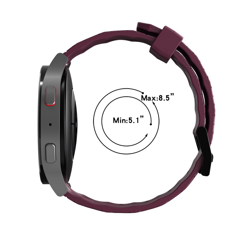 Silicone Strap Sport Band for Samsung Galaxy Watch 5 Pro Watch 4 Bracelet