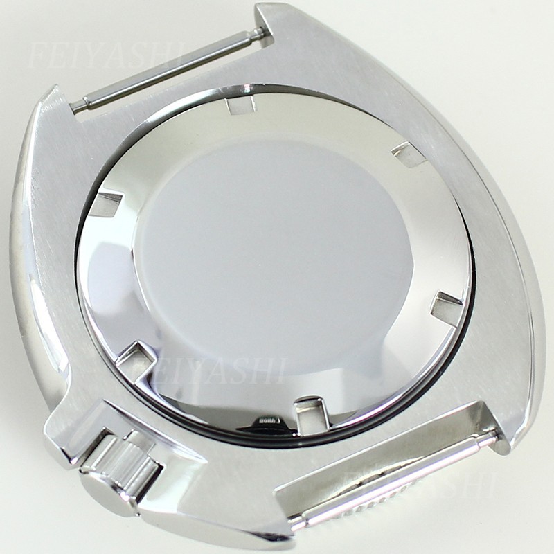 44mm Turtle Mod Stainless Watch Case Fit 28.5mm Dial For Seiko NH35 NH36 NH38
