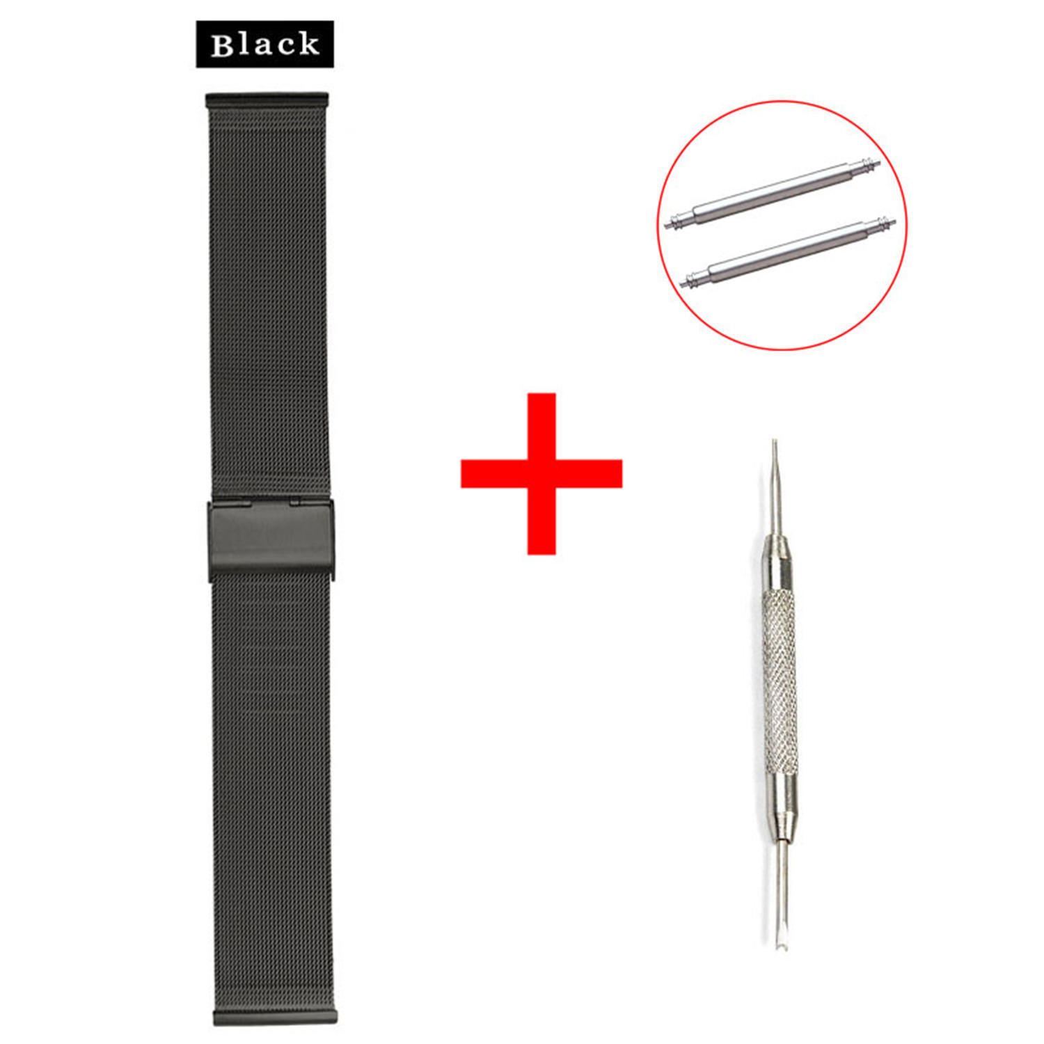 22mm Stainless Steel Mesh Watch Band For Samsung Galaxy Watch 46mm Gear S3 Strap