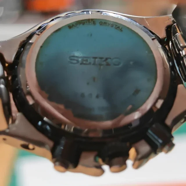 » SEIKO « Mens Vintage Chronograph Quartz Watch ◆ “The Great Blue” [ 7T62-0BC0 ]