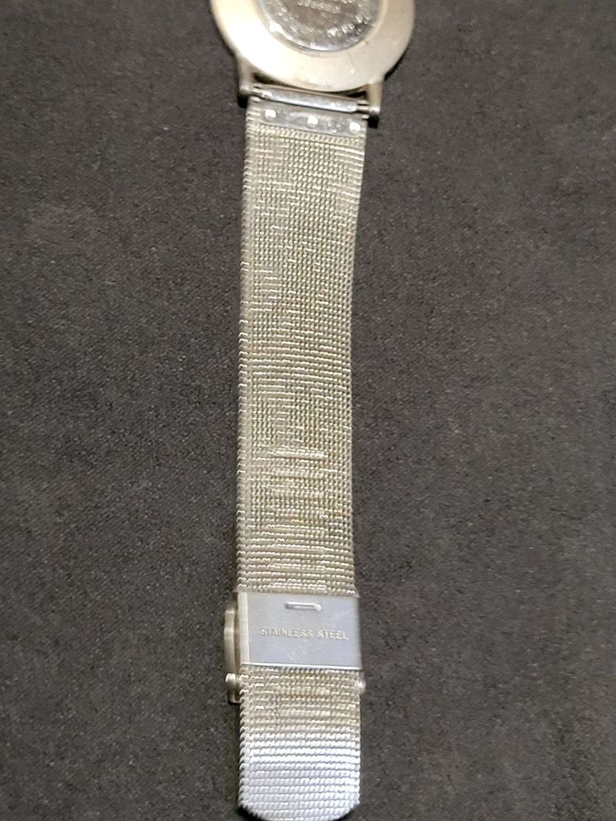 Skagen Steel 39LSSB Mens Watch Mesh Band Ultra Slim New Battery Working