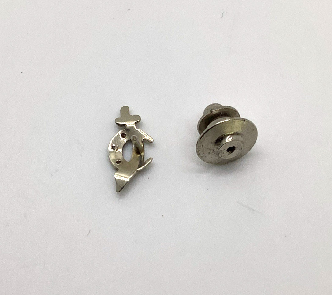 Diamond Shriners Tie Tack Lapel Pin 0.5g