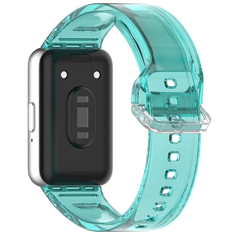 TPU Clear Color Changing Strap Sport Band For Samsung Galaxy Fit3 SM-R390