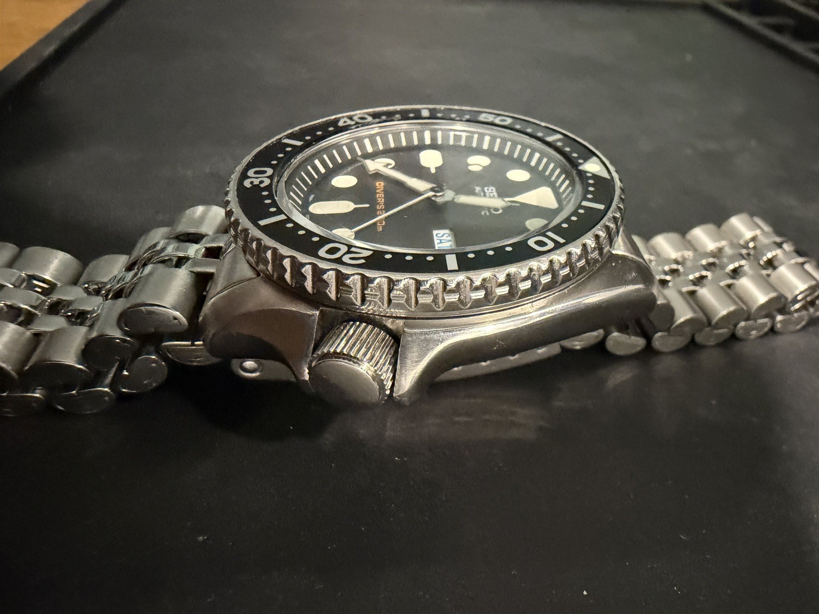 SEIKO SCUBA DIVERS SKX007 DAY/DATE AUTO MENS WATCH 7S26-0020