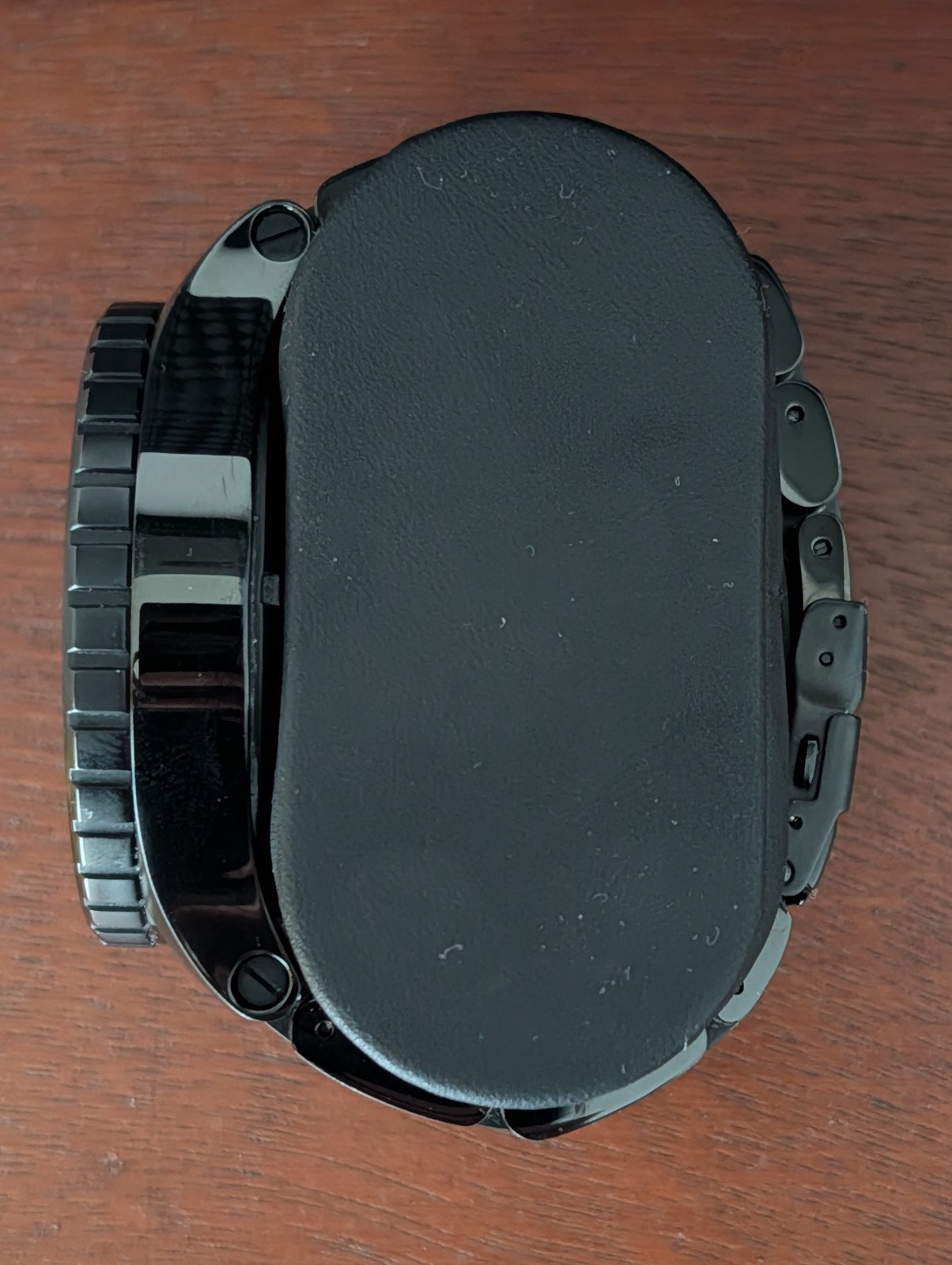 Nixon 51-30 Chrono Matte Black Rose Gold Stainless Steel Bracelet Watch 51mm