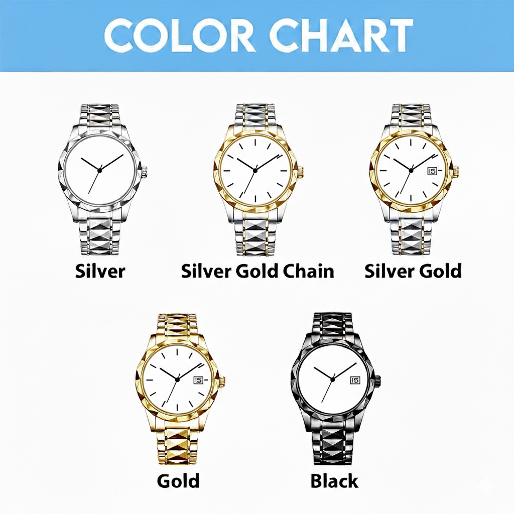 Nirvana 40th Anniversary Alloy Luxury Quartz Watch – 4640