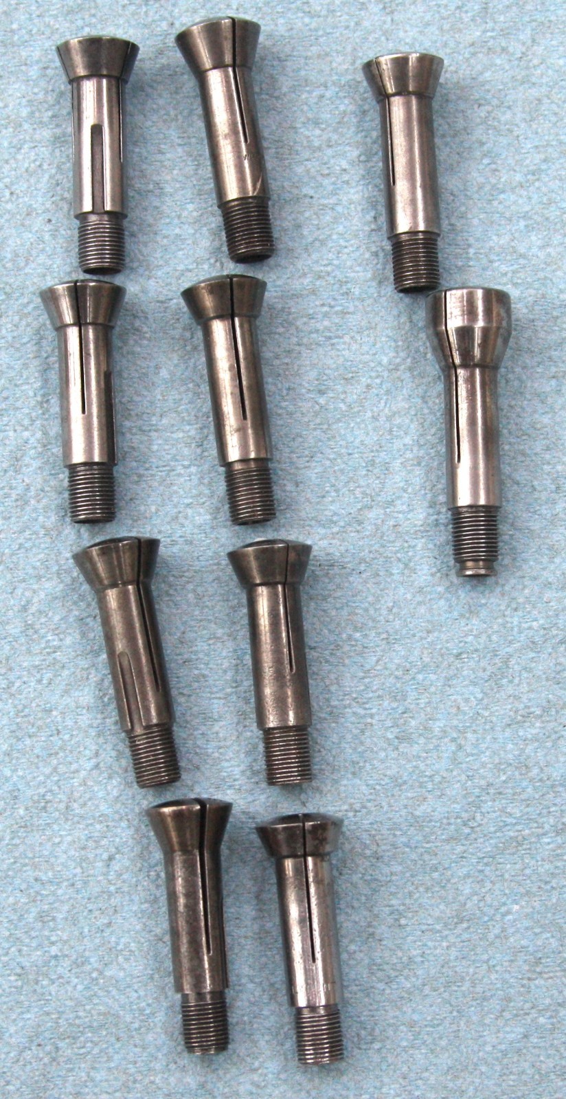 10 watchmakers jewelers lathe 8mm WW collets