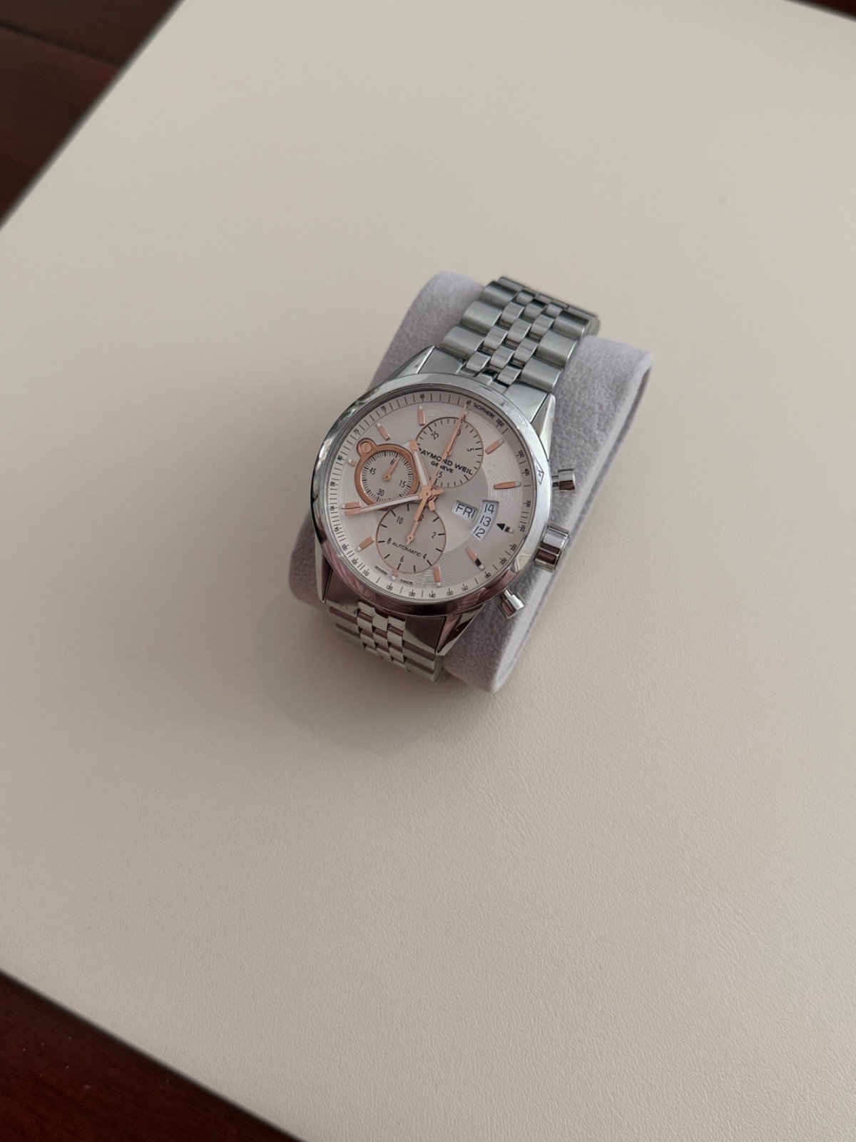 RAYMOND WEIL Freelancer Ivory Dial Men’s Watch