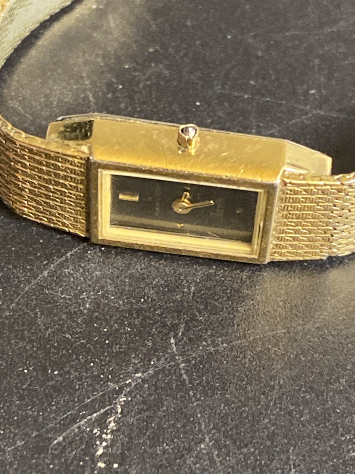 Hamilton Saville Watch Beautiful Milanese Bracelet 8180 Parts Only None Running