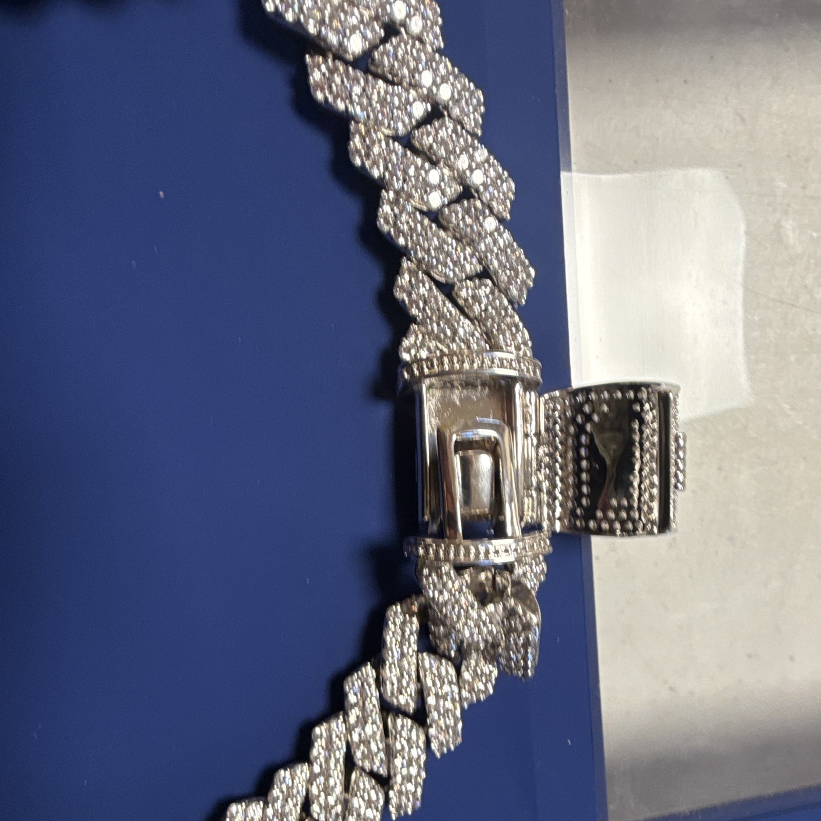 GLD x Bud Light NFL Men’s Cuban Link Chain Necklace Can Charm Pavé Signed