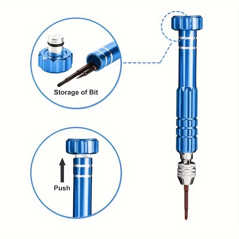 212pcs Watch Repair Tool Kit Pry Knife Opener Screwdriver Pin Hammer Set Pro
