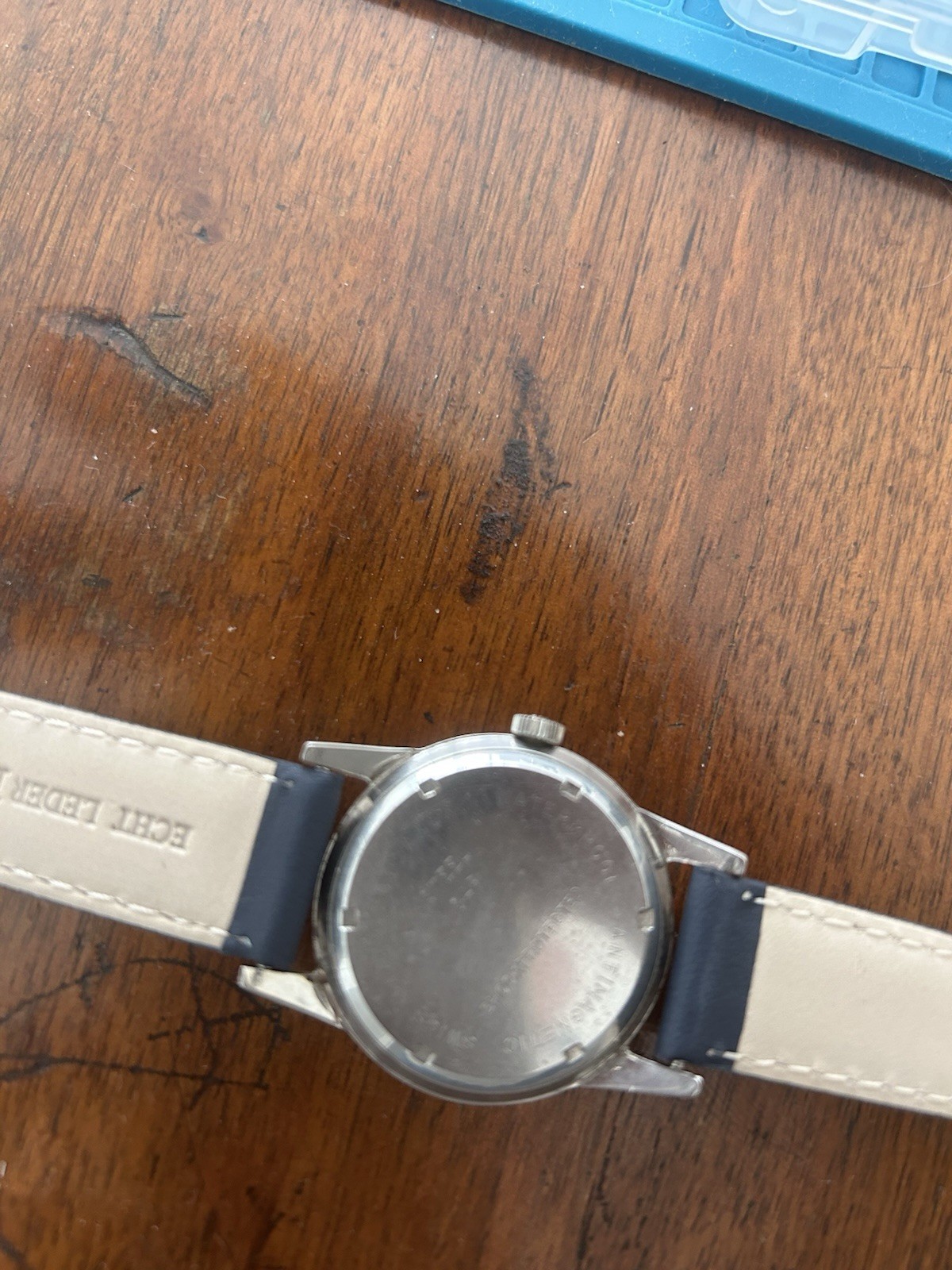 Technos Vintage 17 Jewels Manual Wind Watch 34mm