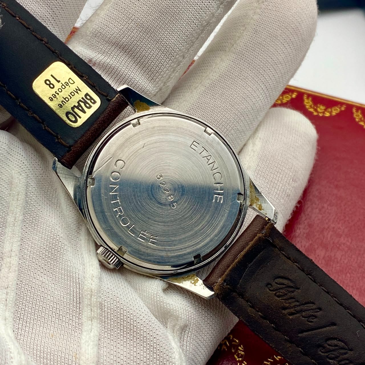 1950’s Vintage & RARE PAX French Military Watch Men’s Manual Wind Swiss Movement