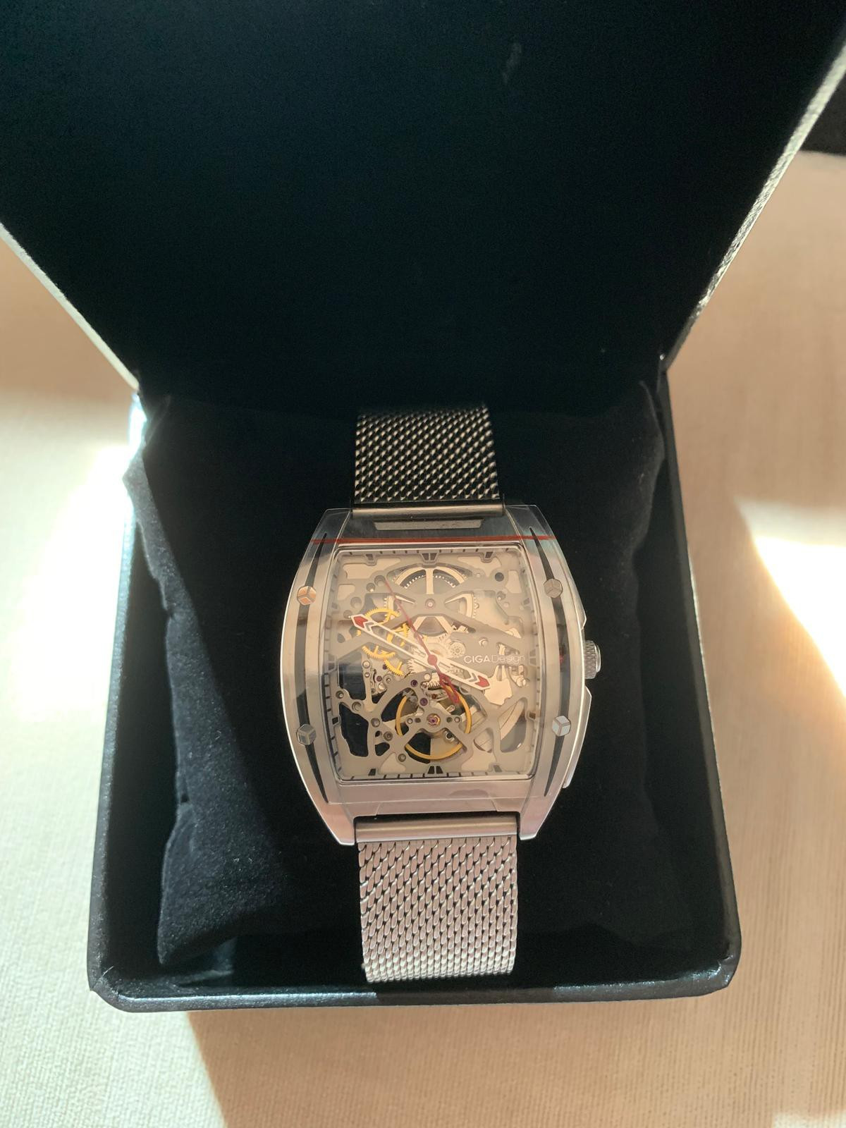 CIGA DESIGN Series Z Edge STEEL STRAP Mechanical Watch BRAND NEW