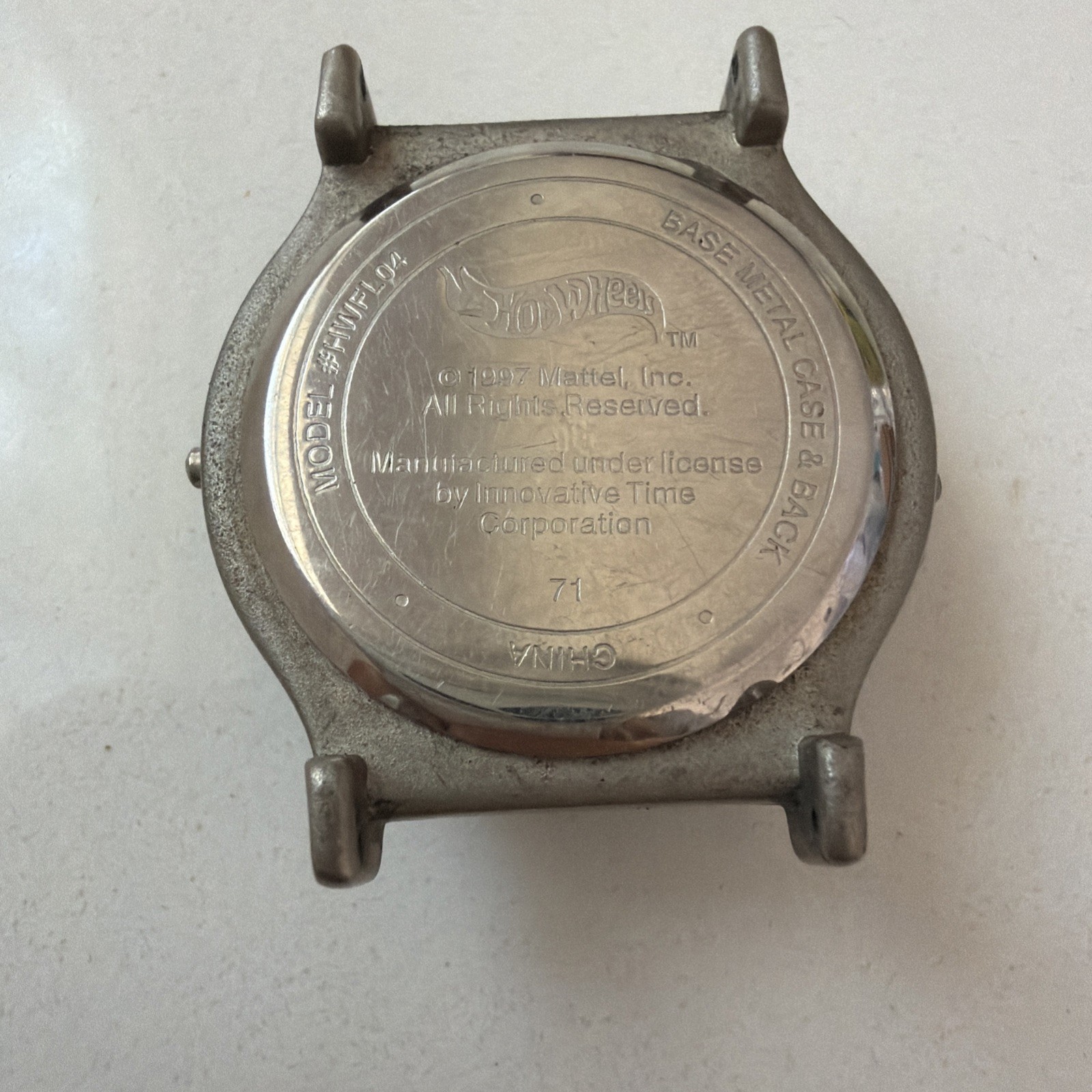 Vintage Hot Wheels Watch Power Pistons Timepiece