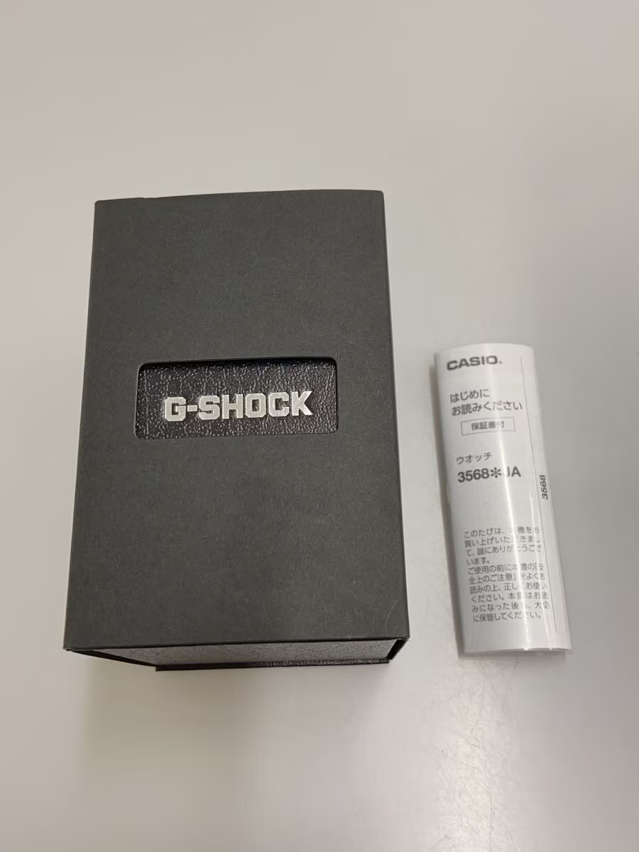 CASIO Quartz Watch G SHOCK Digital Rubber BLK BLK
