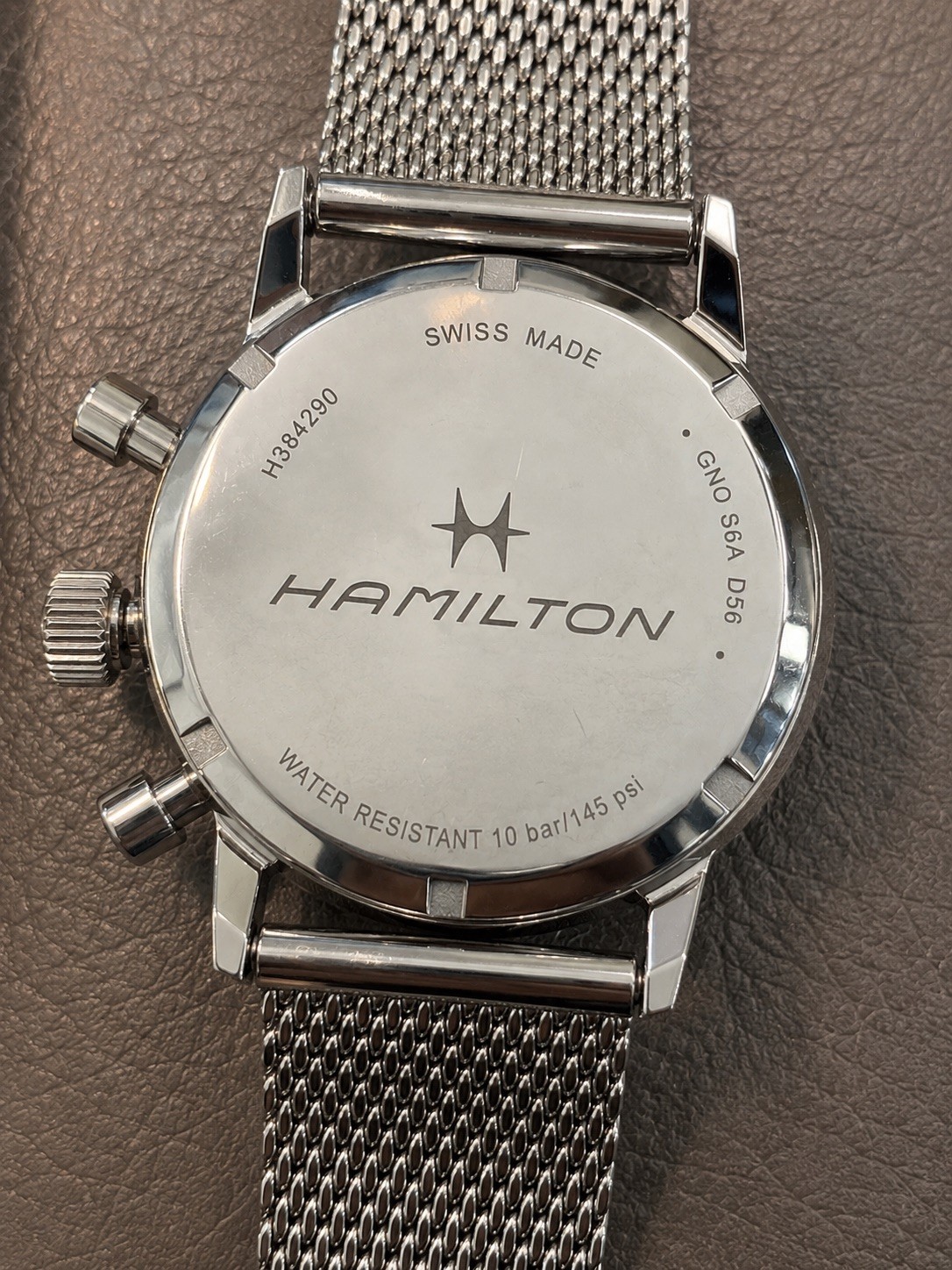 Hamilton Intra-Matic Reverse Panda Chronograph Full Set