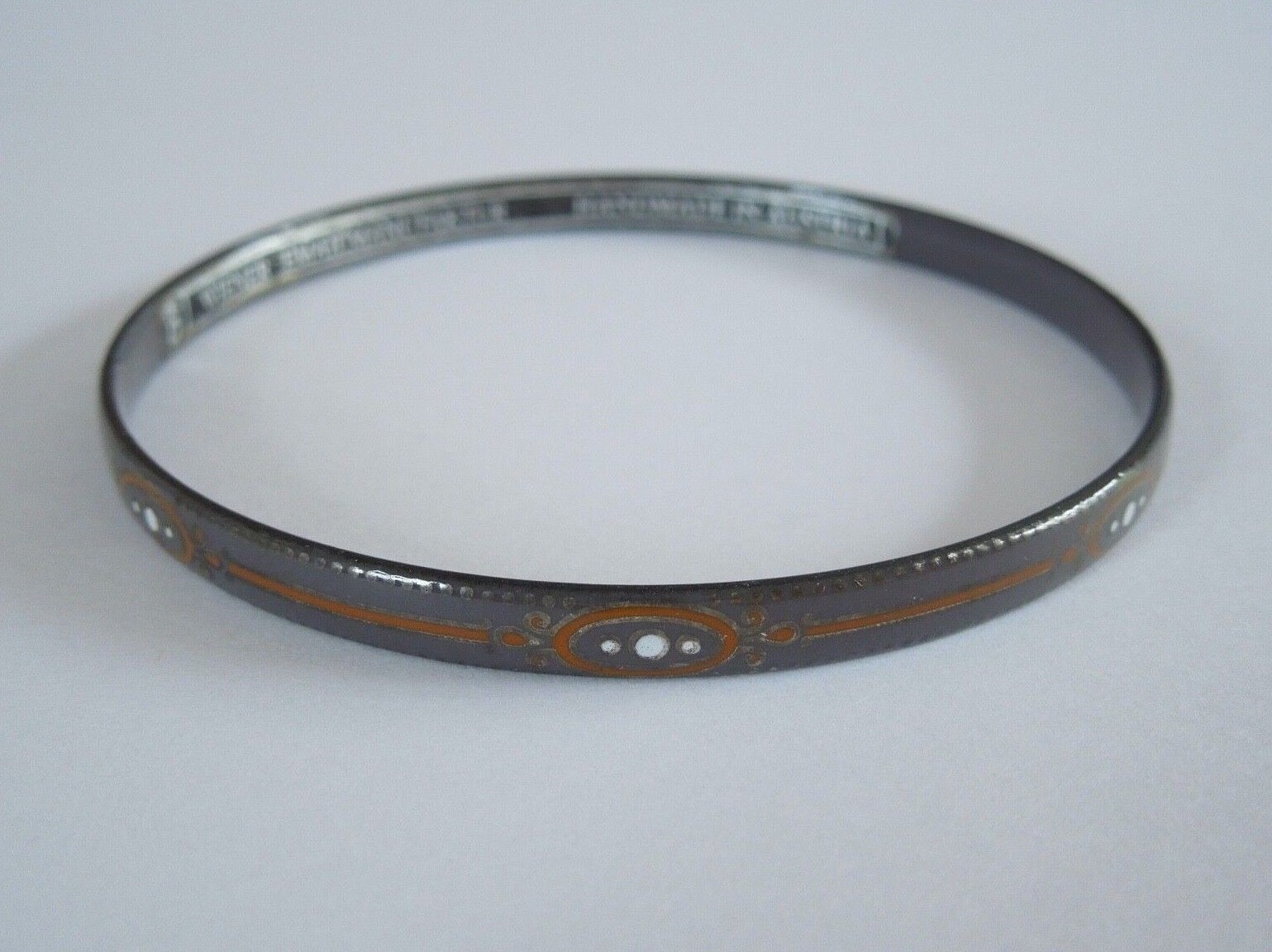 Bangle Wiener Email Manufactory Handmade Austria 9.8 G/Ø 6.6 Cm/B: 0.5 Cm