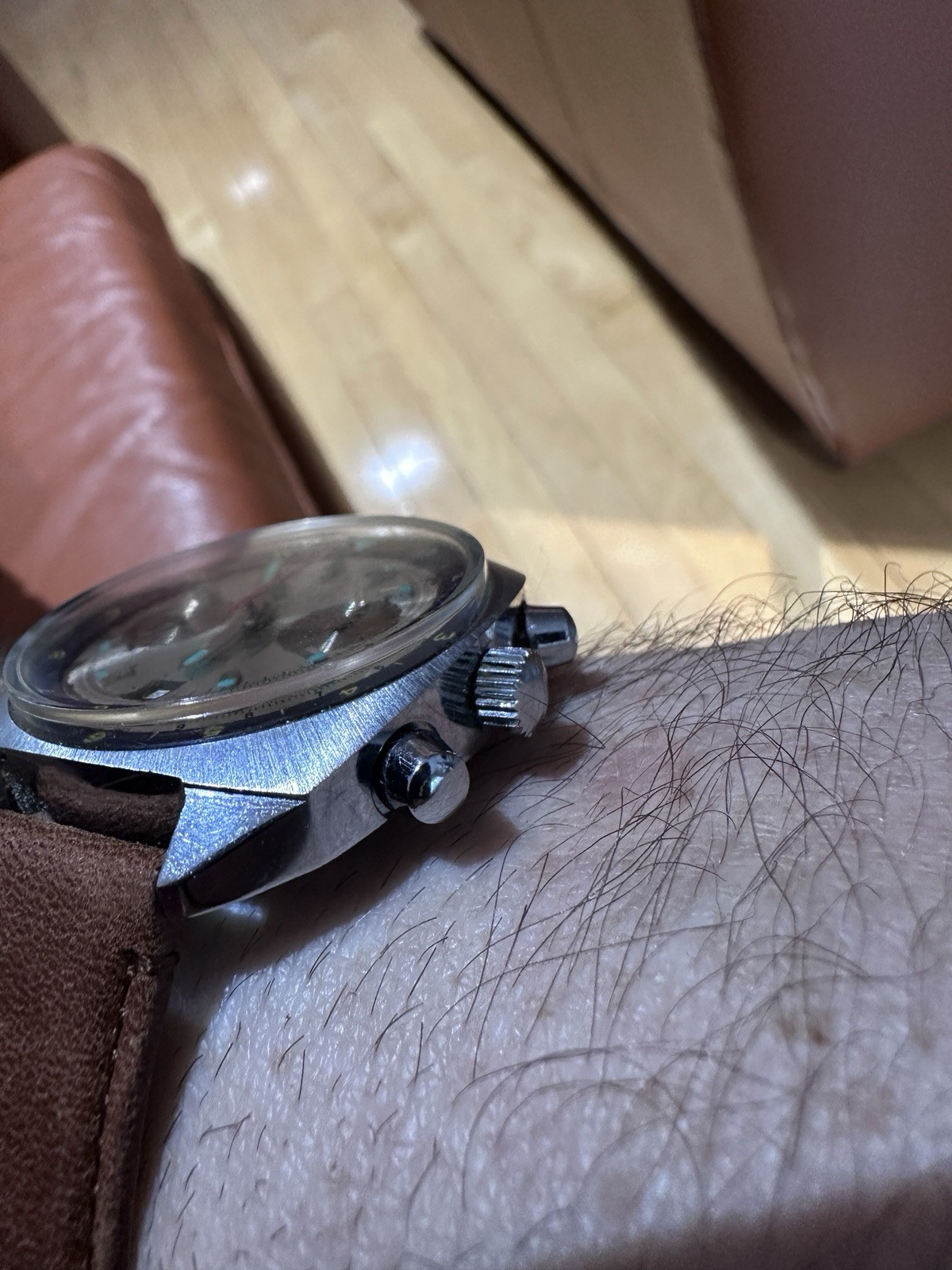 POLJOT 3133 Sturmanskie USSR Soviet Mechanical Chronograph Watch Serviced