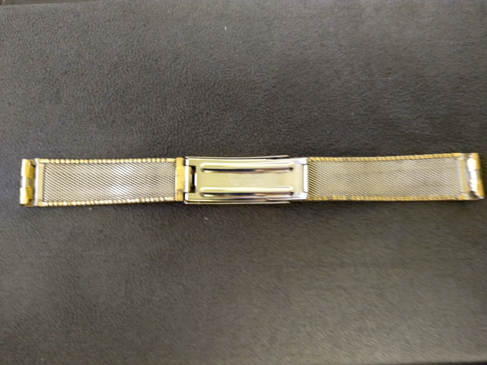 Vintage Kestenmade Mesh 1/40 10k Gold Overlay In Good Condition 16 1/2mm Lug