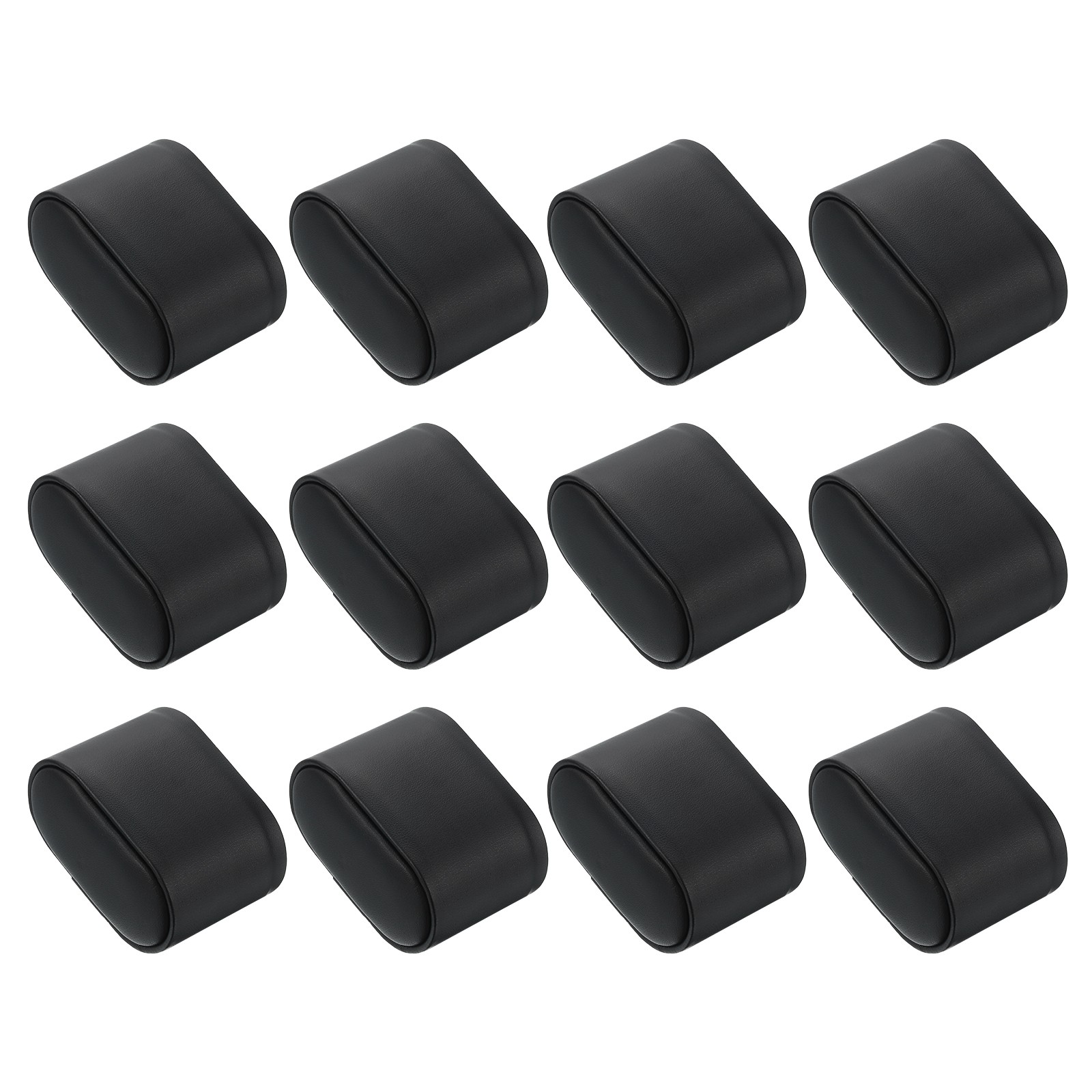 12Pcs Watch Display Pillow 2.95″ x 2.09″ x 1.77″ Bracelet Watch Pillow Black