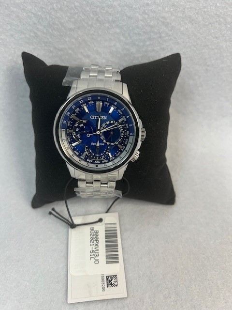 Citizen Calendrier Men’s Eco-Drive World Time W/Moonphase