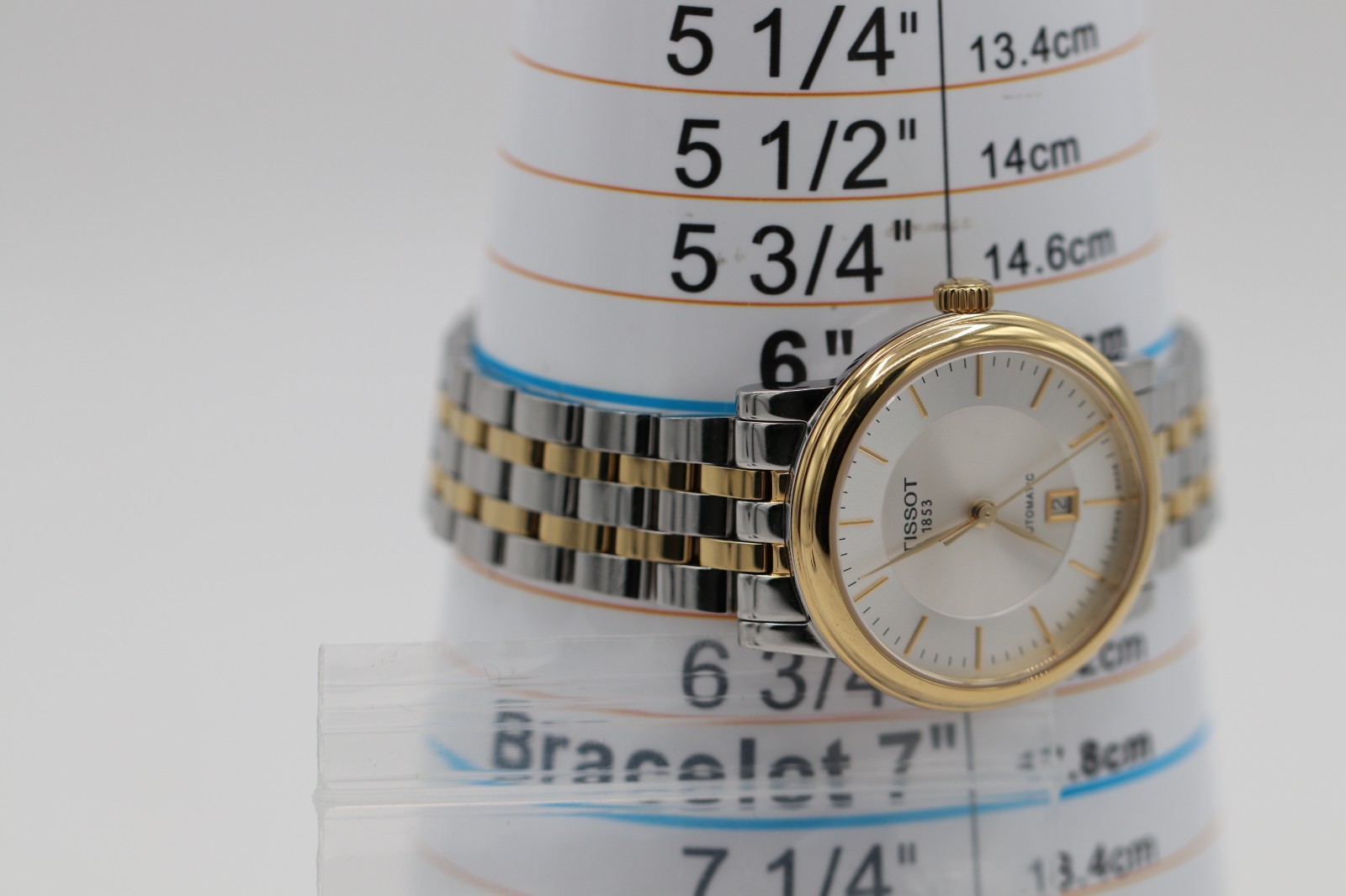 Tissot Carson Automatic Silver Dial Ladies Watch T122.207.22.031.00