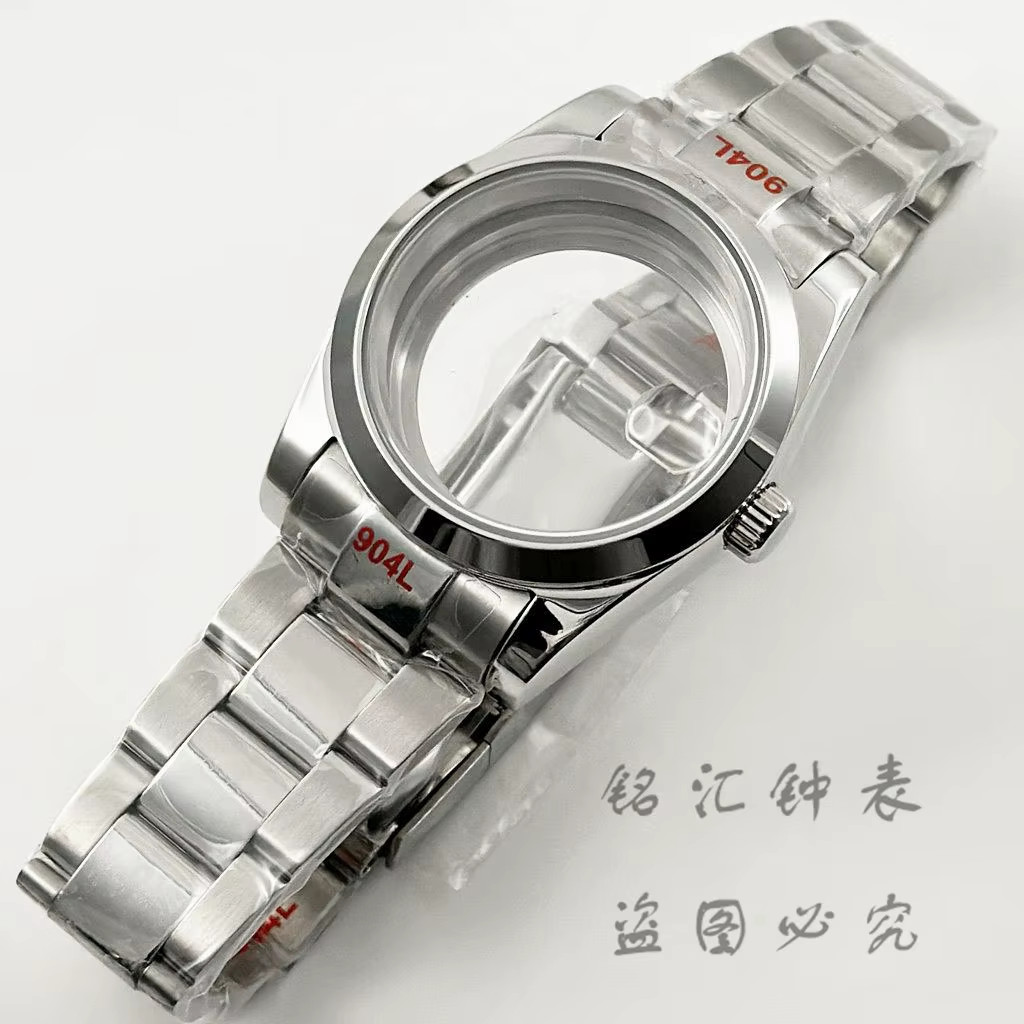 36MM/40MM NH35 Sapphire Crystal Polish Water Resistanst Watch Case for NH34 NH35