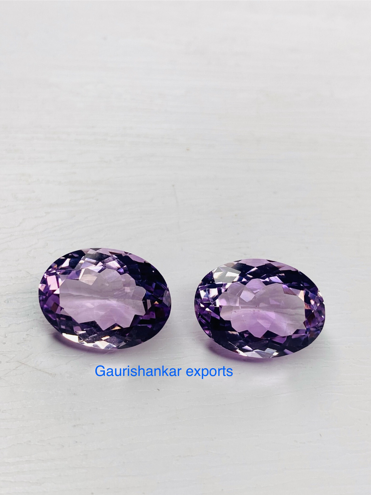 Pink Amethyst Faceted Oval Cut Loose Gemstone 4×3 mm to 16×12 mm Natural DG
