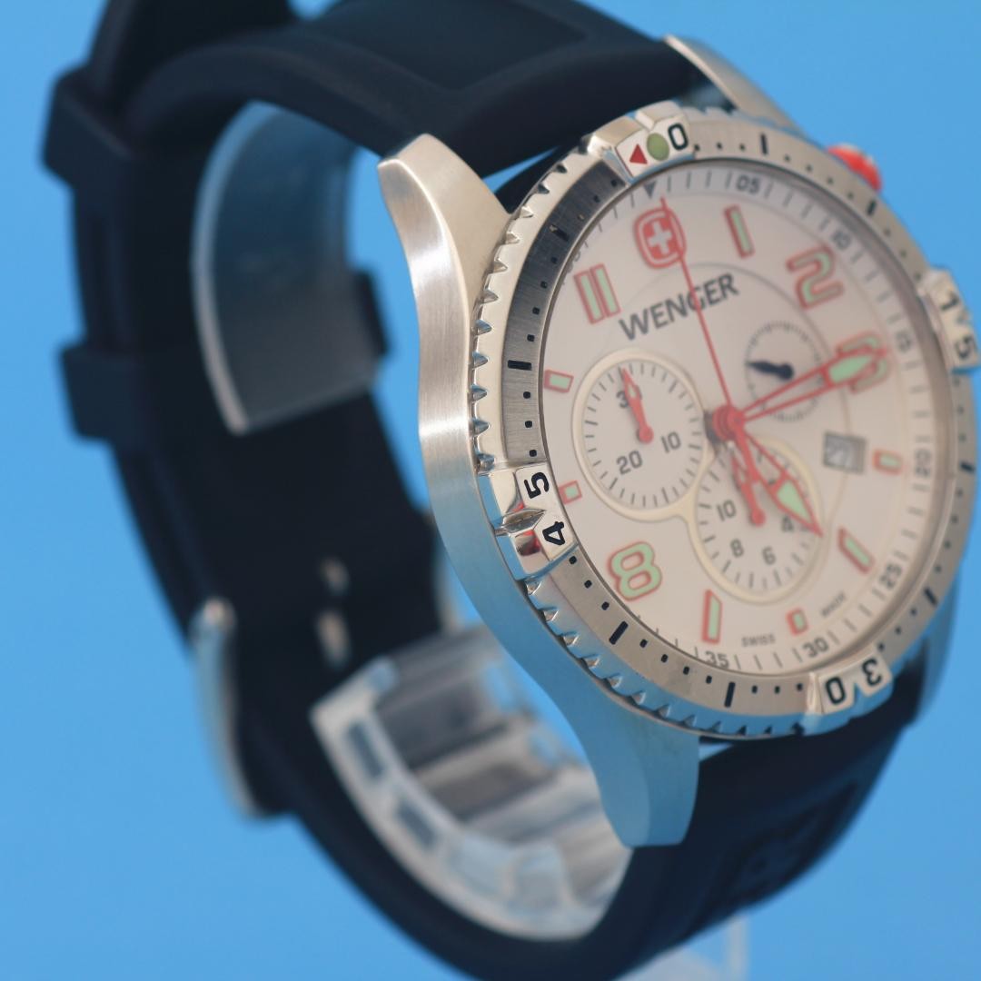 Wenger Squadron 7705X Chronograph Quartz Wrist 22.4cm Watch