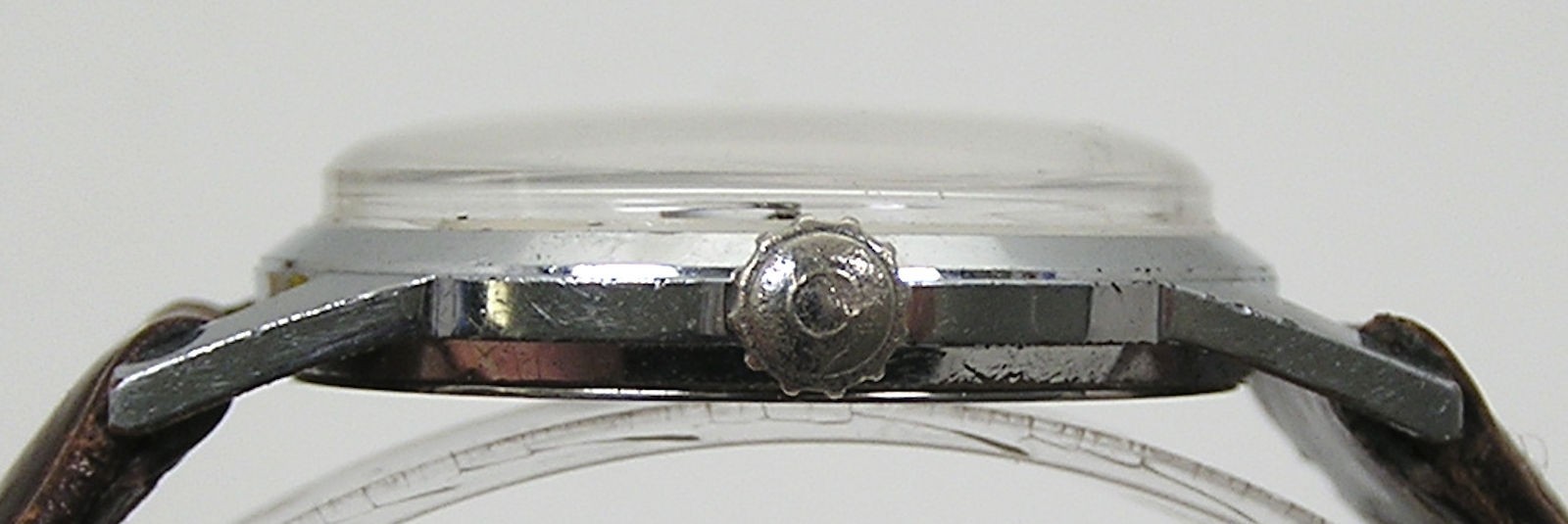 Stunning 1950/60’s Enicar Seapearl Ultrasonic Silver Men’s Watch 17J AR 1010