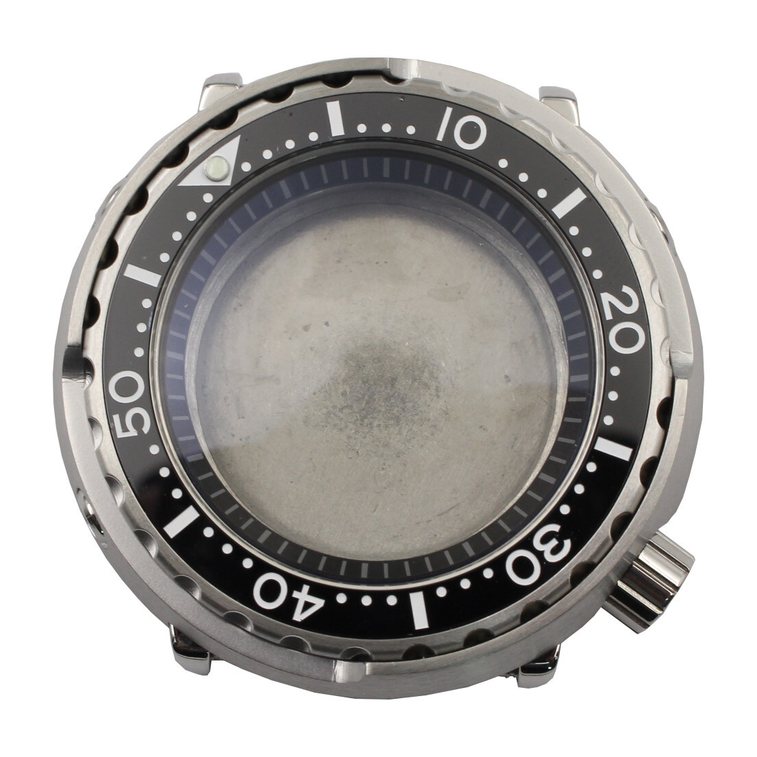 46.5mm Fit For NH35A Sapphire Crystal Watch Case 200m Waterproof Luminous Dot