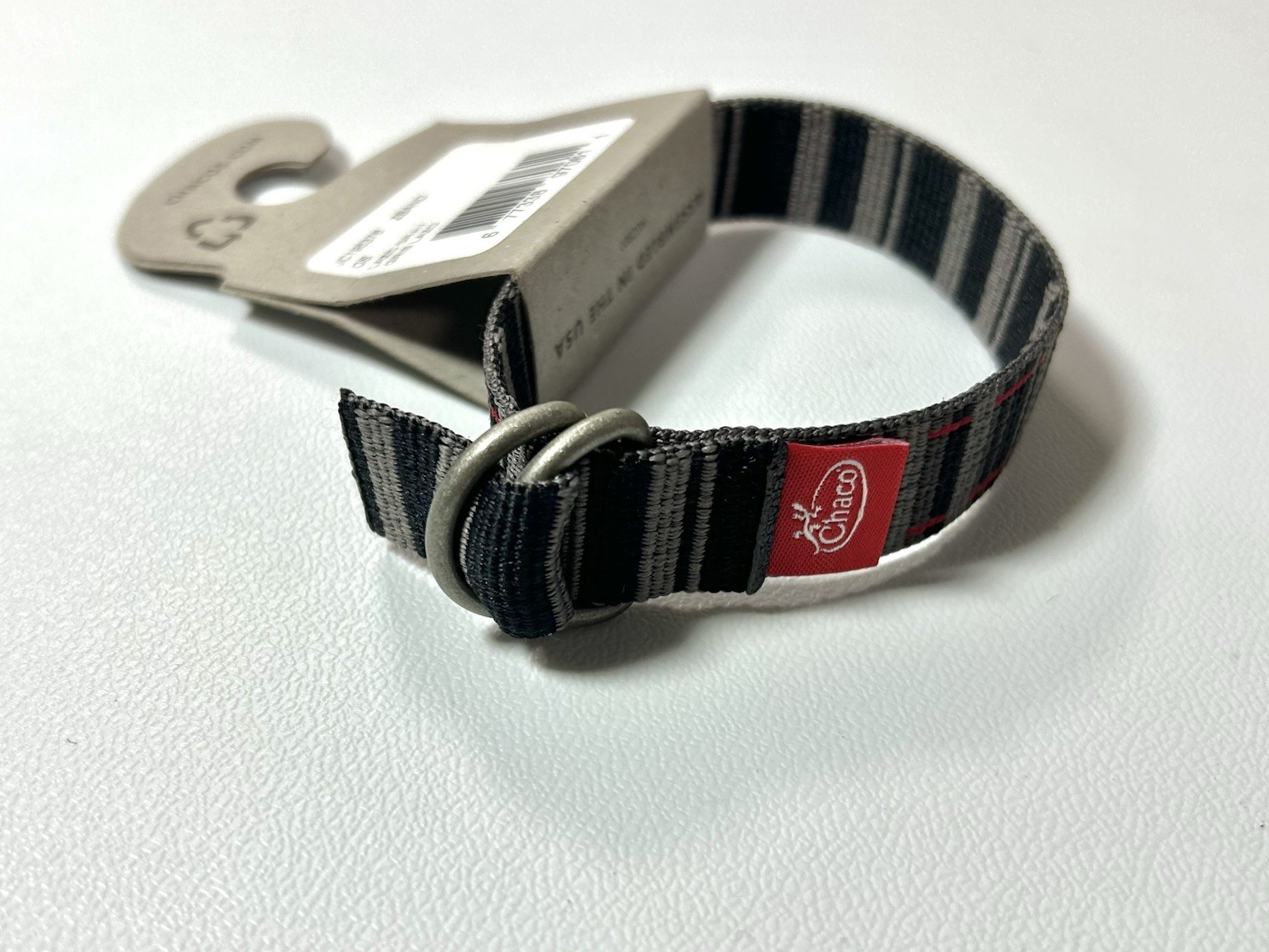 Chaco Z Band Bracelet Lazo Gray Red Adjustable NWT Outdoor