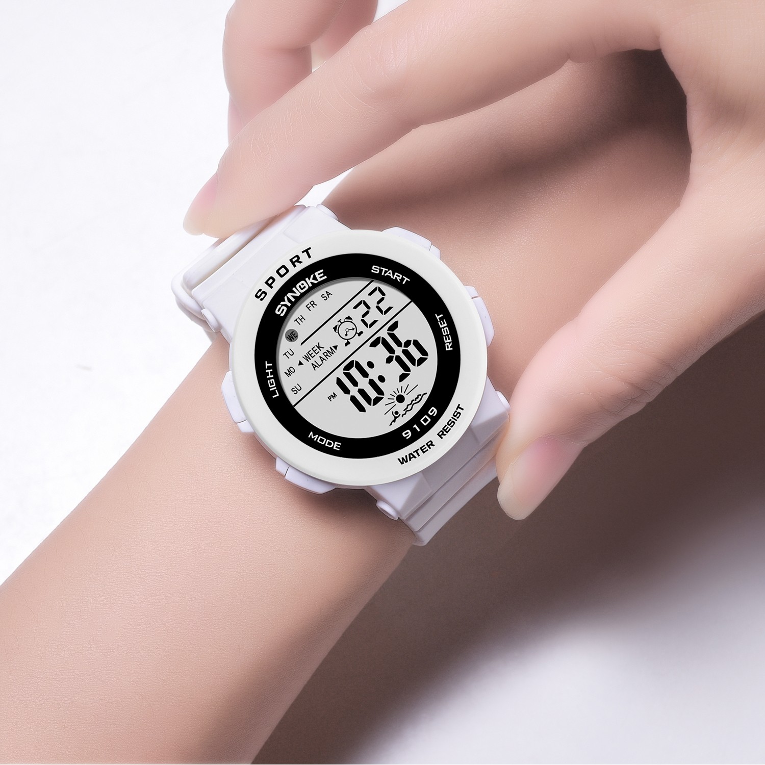 2 Pack Student Sport Watch Electronic Watch 50M Waterproof Watch Digital Watch