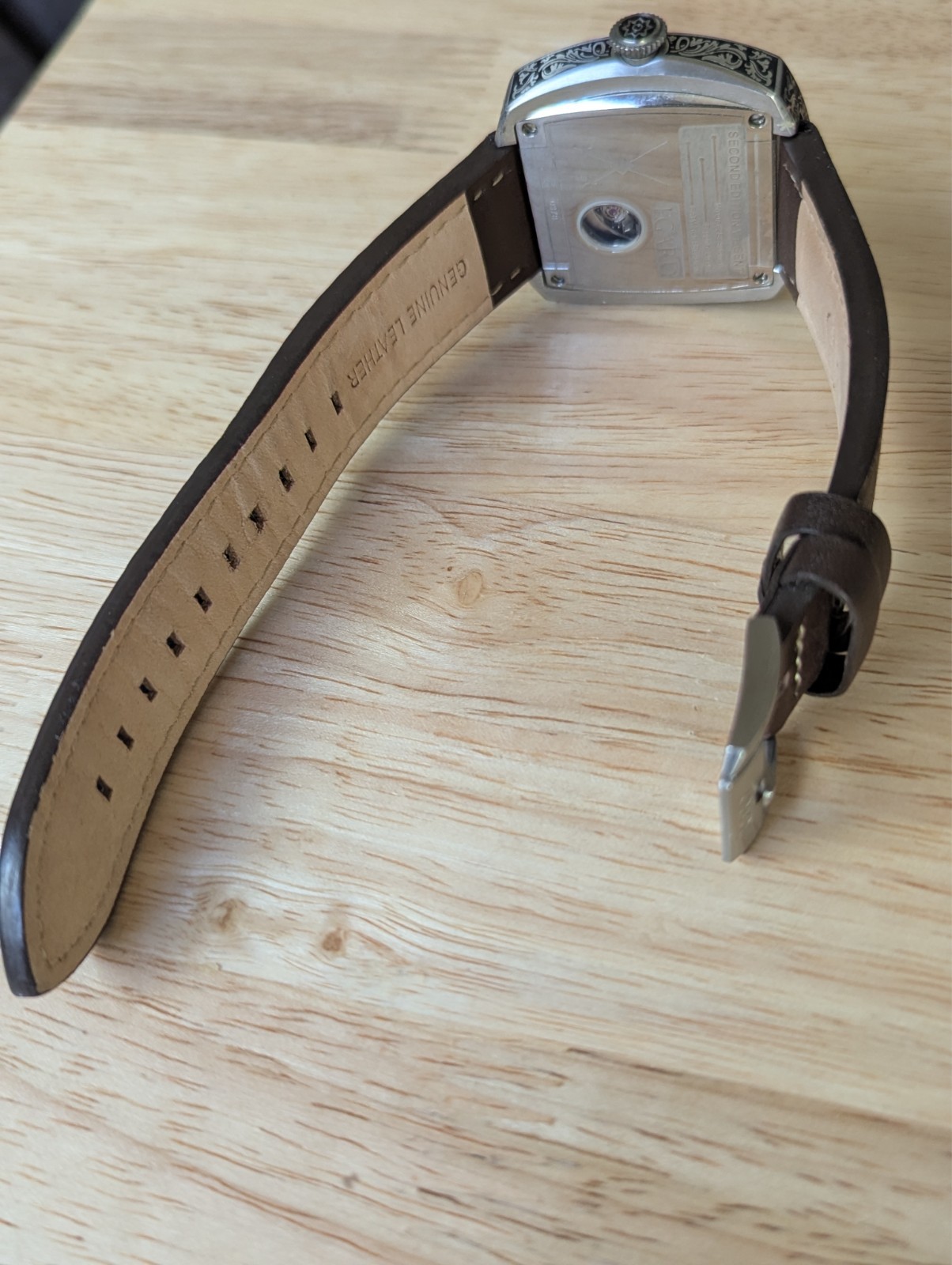 Egard V1 Gent Automatic Watch With Engraved Case