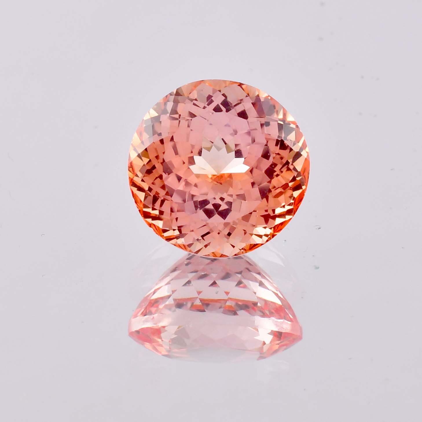 AAA+ Natural Peach Padparadscha Sapphire GIT Certified Gemstone Select Any Size