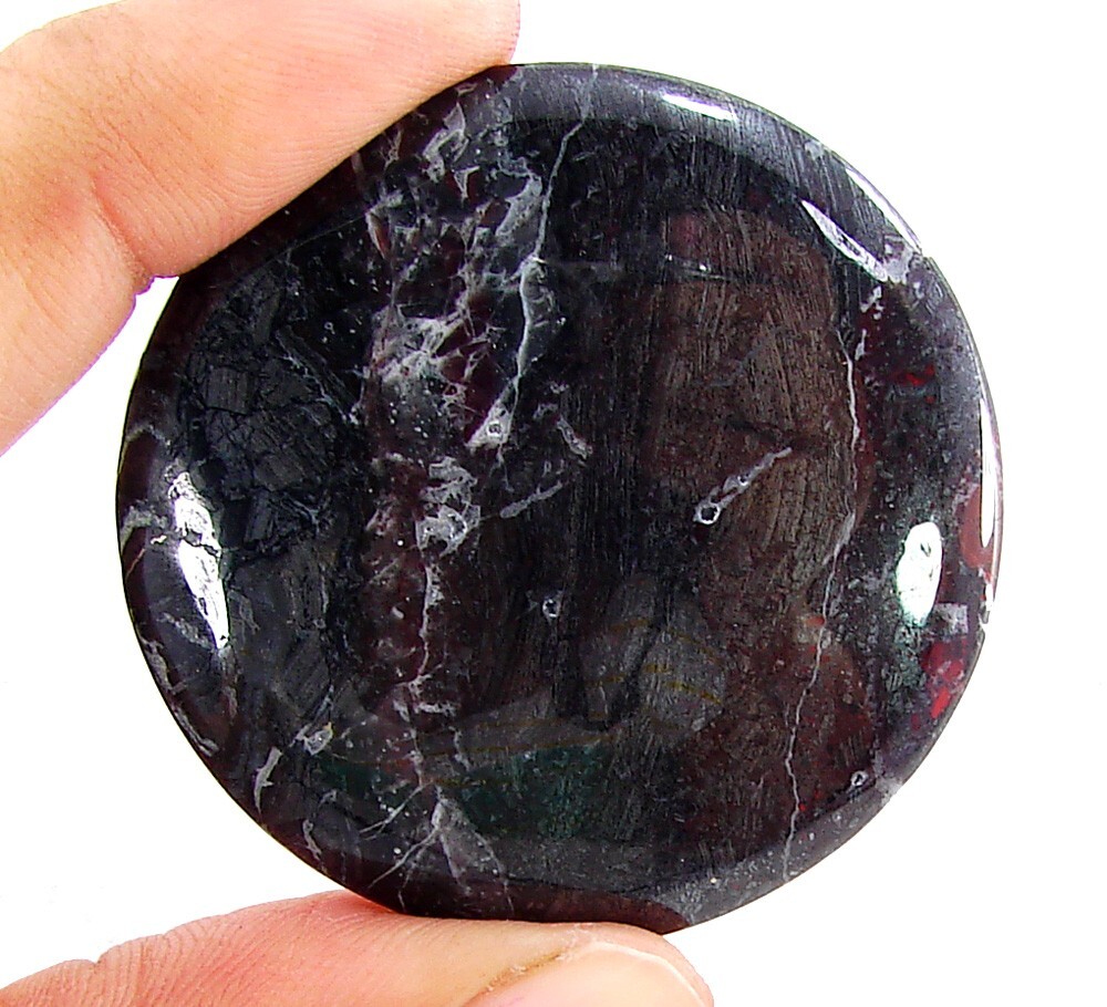 87.55 Ct Natural Rainbow Jasper Loose Gemstone Cabochon Wire Wrap Stone – 1465