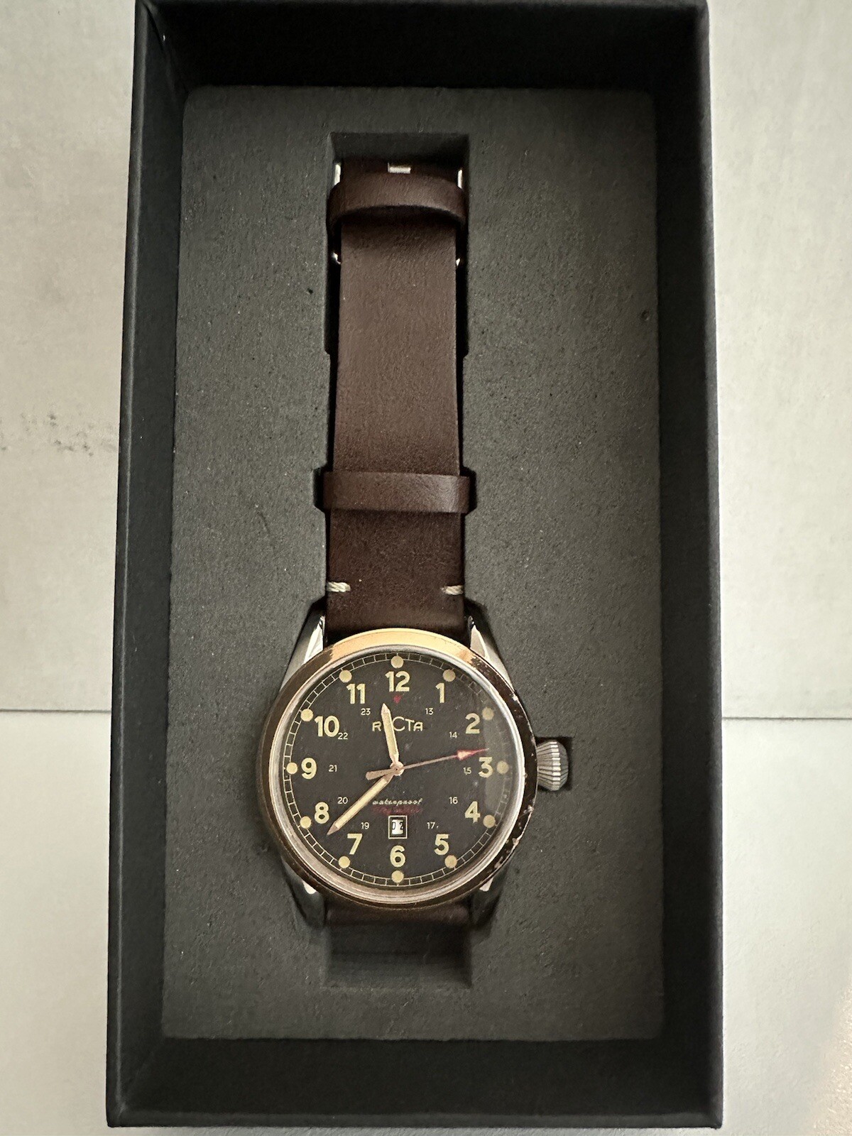 Recta Men’s Watch Pre-owned In Great Condition In It’s Original Box