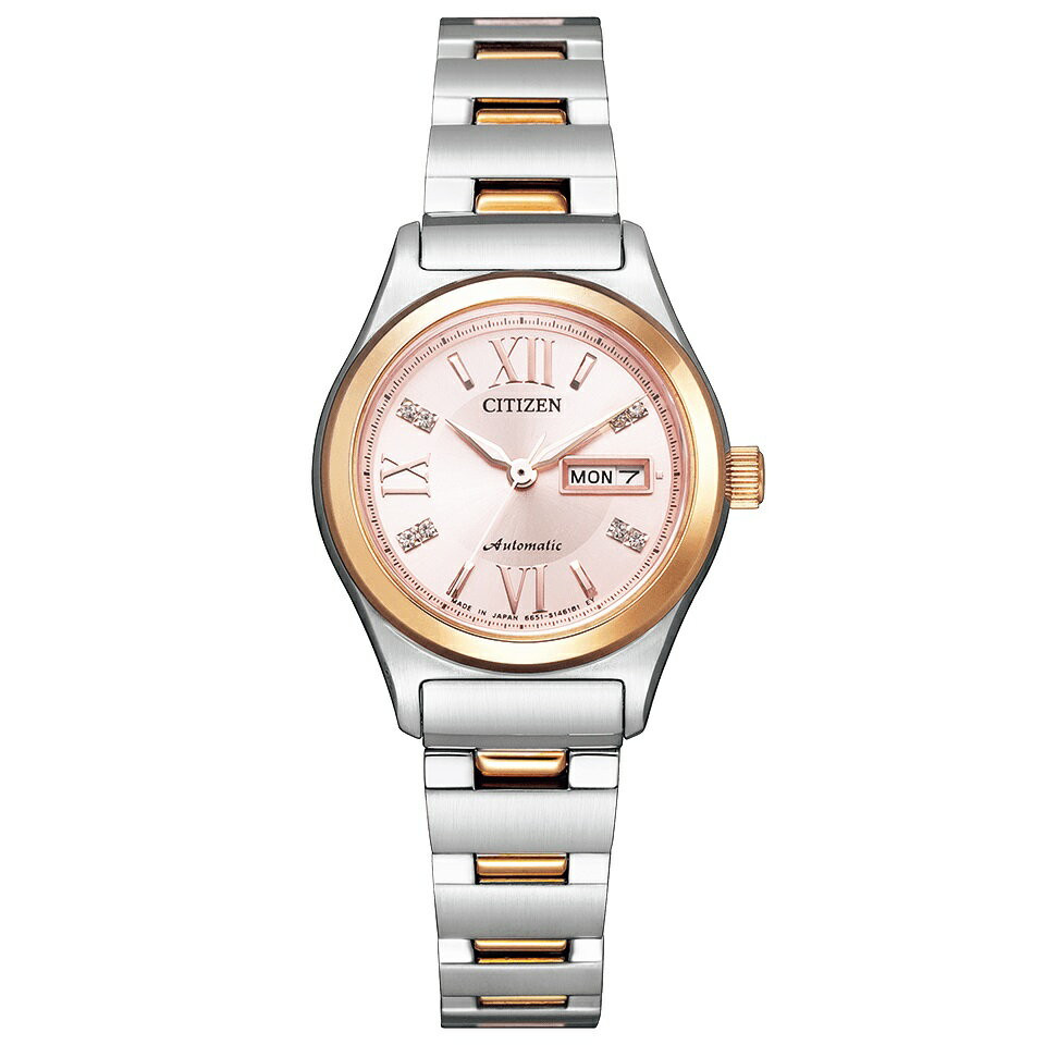 CITIZEN PD7166-54W Ladies Wrist Watch Mechanical Self-winding Analog New in Box