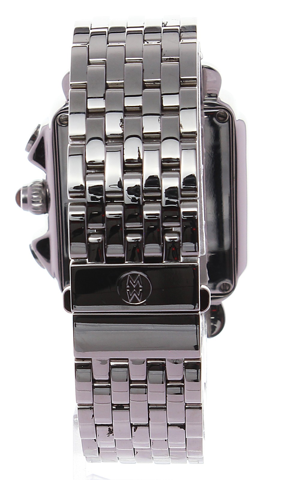 MINT MICHELE DECO CHRONOGRAPH DAY DATE DIAMOND LADIES 36MM WATCH MW06P01A1046