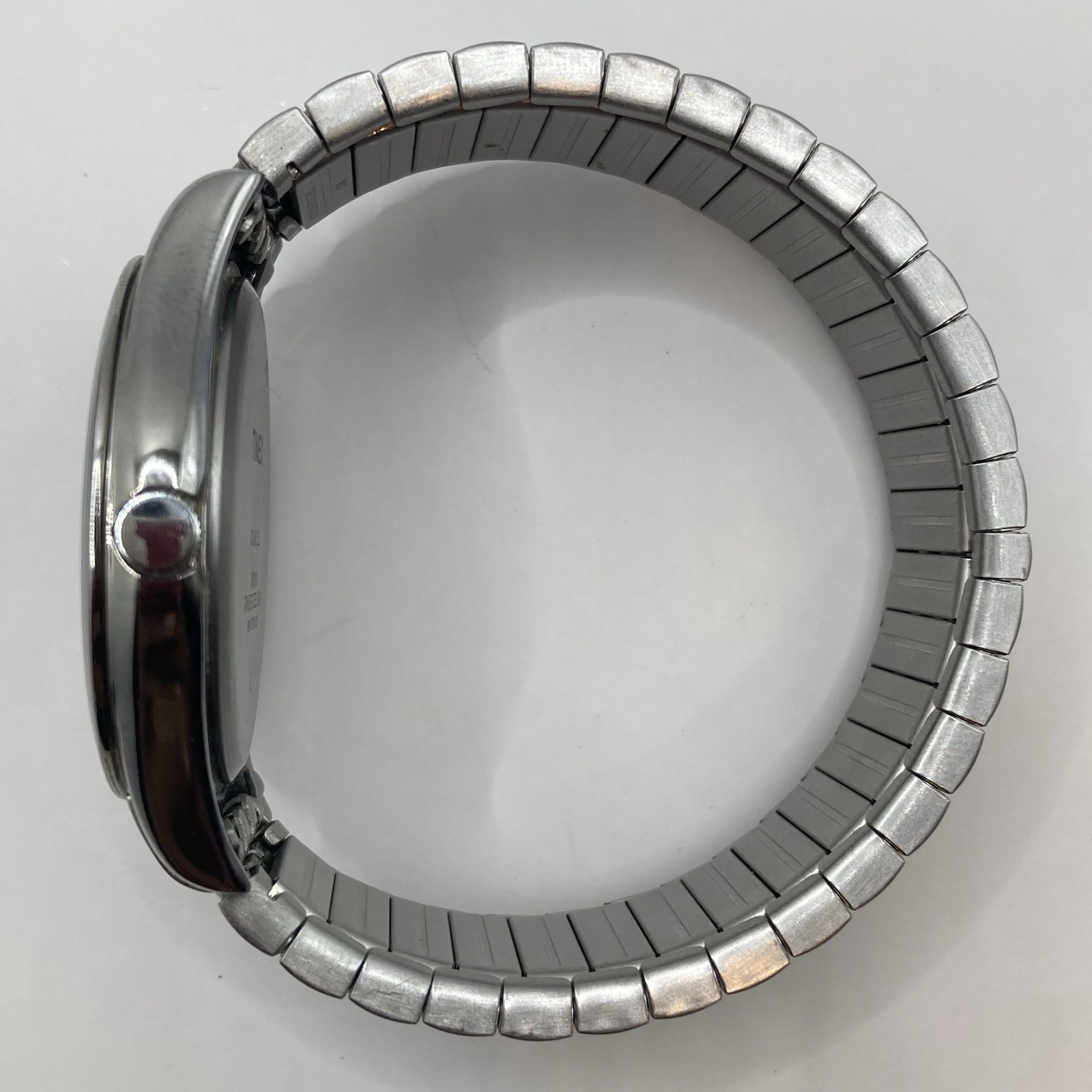 Timex Men’s T2N848 Indiglo Dress Watch Charcoal Gray Brick Dial Date 39mm Silver